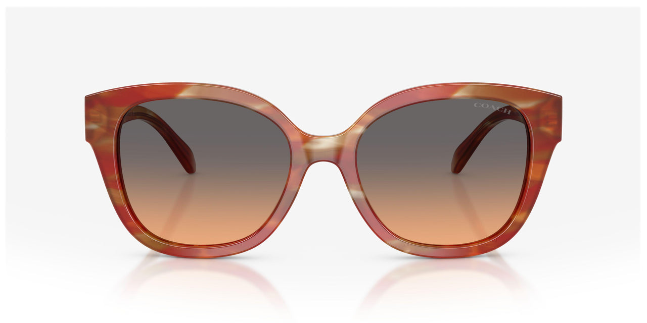 590018 - Red - Smokey Peach Gradient