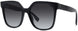 01B - Shiny Black - Grey