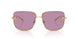 1002AK - Gold - Dark Violet Mirror Silver Int