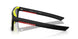 1BO10A - Black - Dark Grey Mirror Red