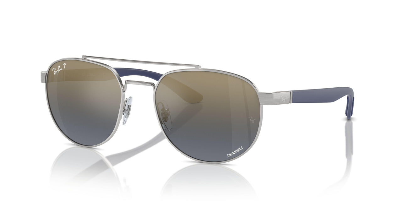 003/J0 - Silver - Blue & Gold