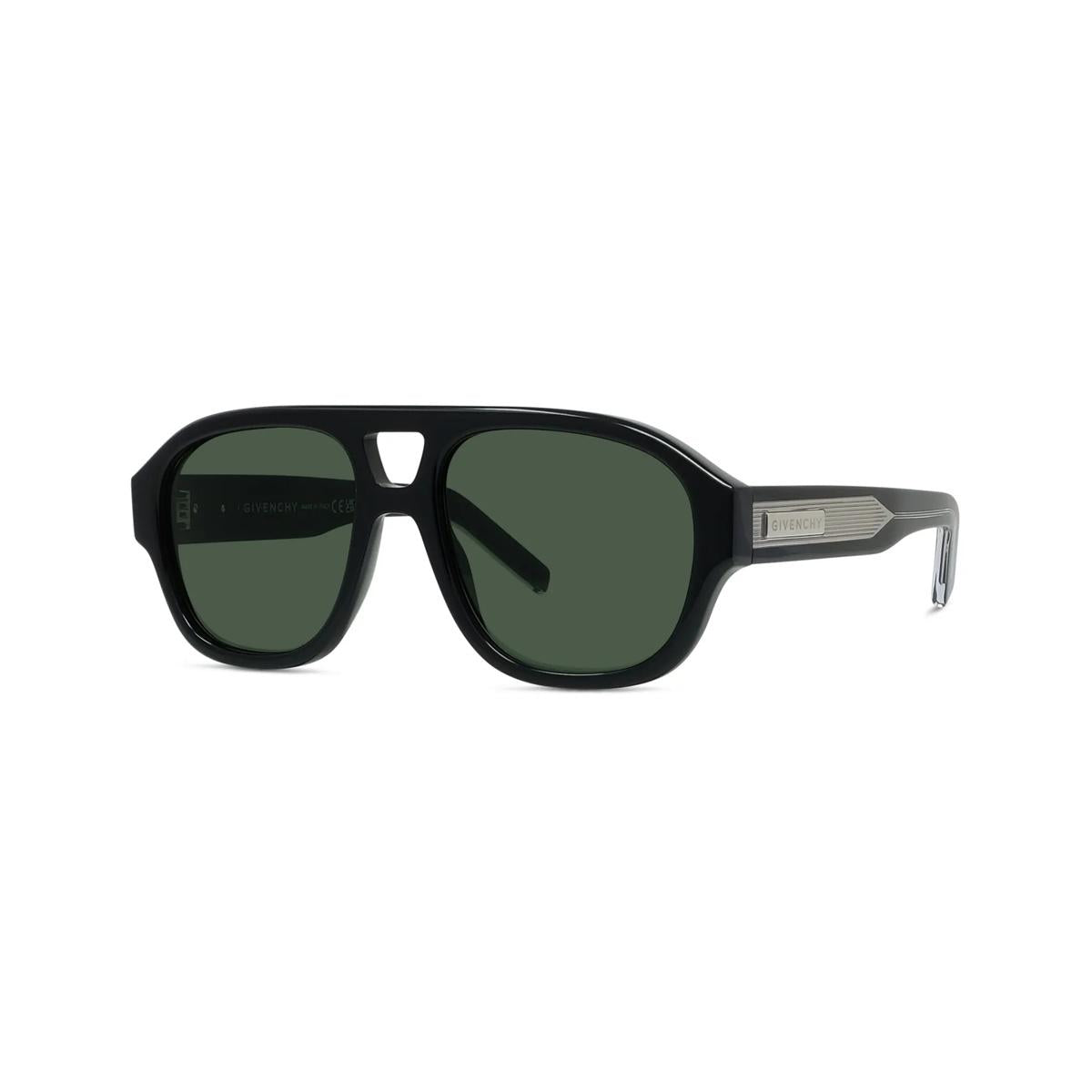 01N - Shiny Black - Green