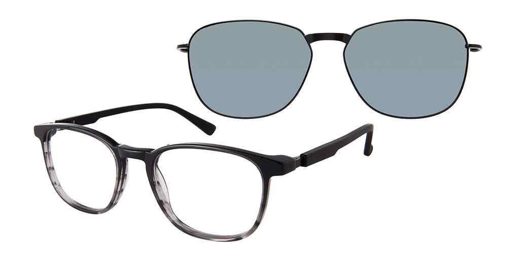 Revolution REV-TRAVIS-w/Clip Eyeglasses
