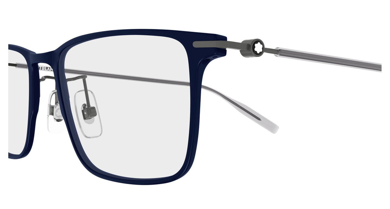 004 - Blue/Gunmetal - Transparent