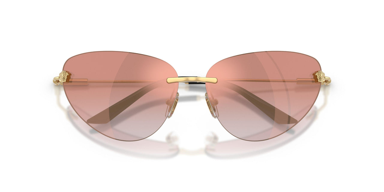 10026F - Gold - Pink Gradient Pink Mirror