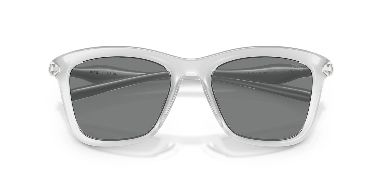 202987 - Transparent - Dark Grey Mirror