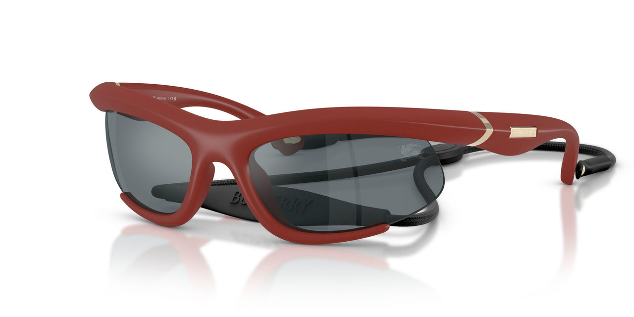 41566G - Red - Grey Mirror Black