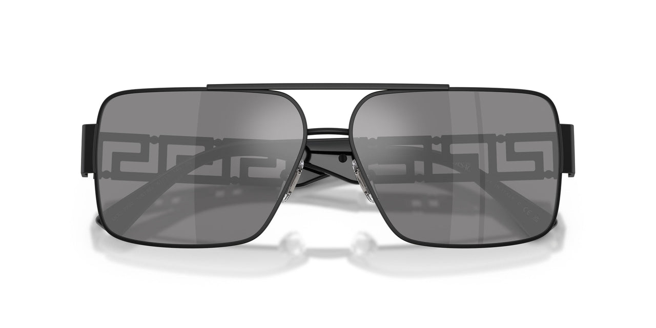 12616G - Black - Dark Grey Mirror Silver