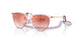 7226V0 - Violet - Clear Gradient Red Mirror Red