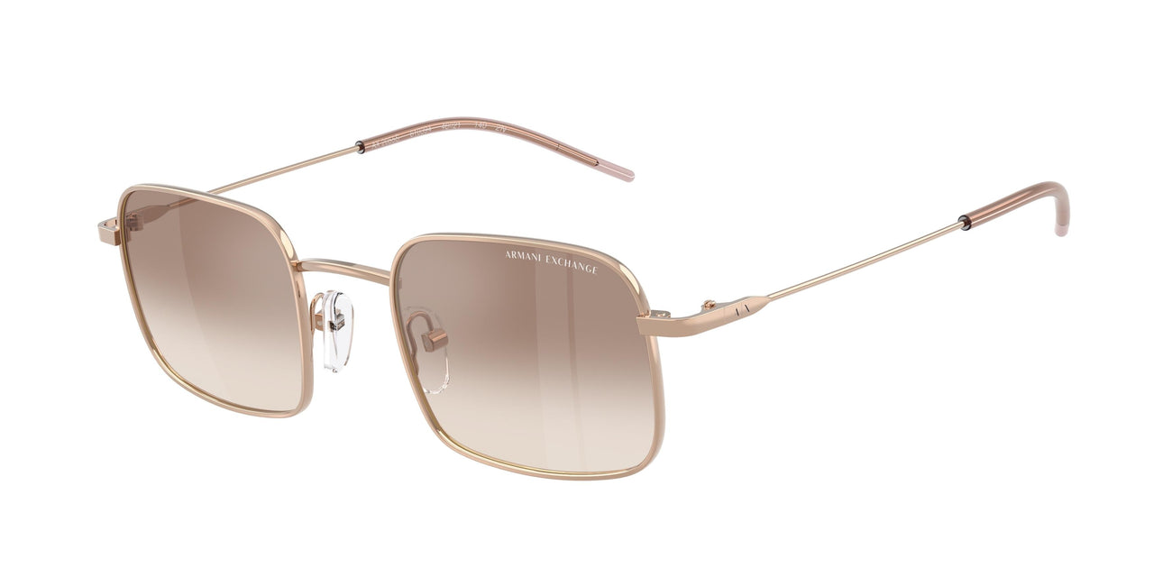 610394 - Gold - Clear Gradient Brown Mirror Silver