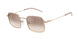 610394 - Gold - Clear Gradient Brown Mirror Silver