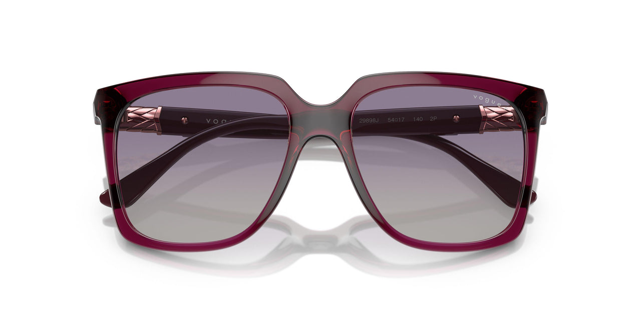 29898J - Bordeaux - Polar Grey Gradient Violet