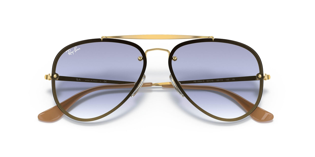 001/19 - Gold - Clear Gradient Light Blue