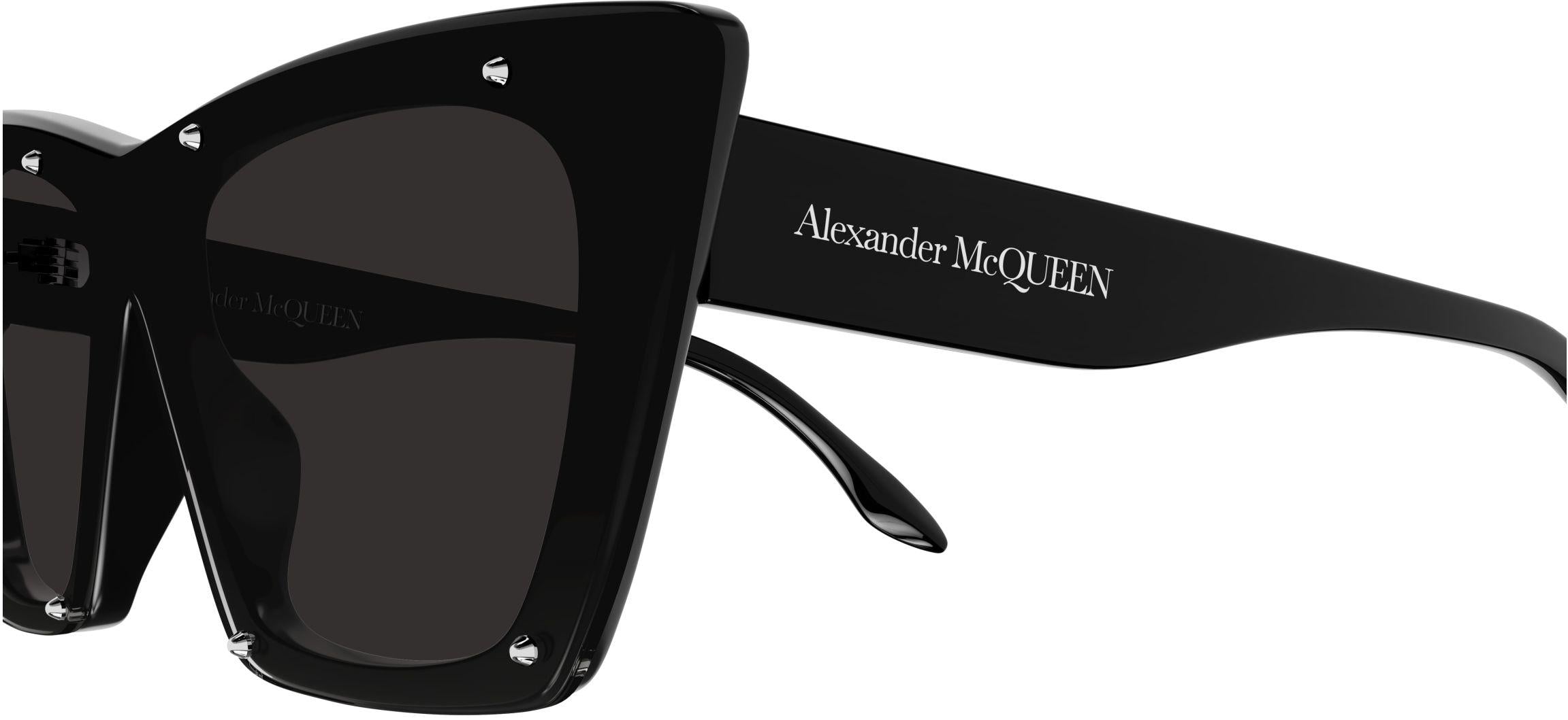 Alexander McQueen Sunglasses Women OS Pink AM0361S Cat Eye Studded Luxury Italy Alexander McQueen AM0403S 003 Sunglasses Women main image 3