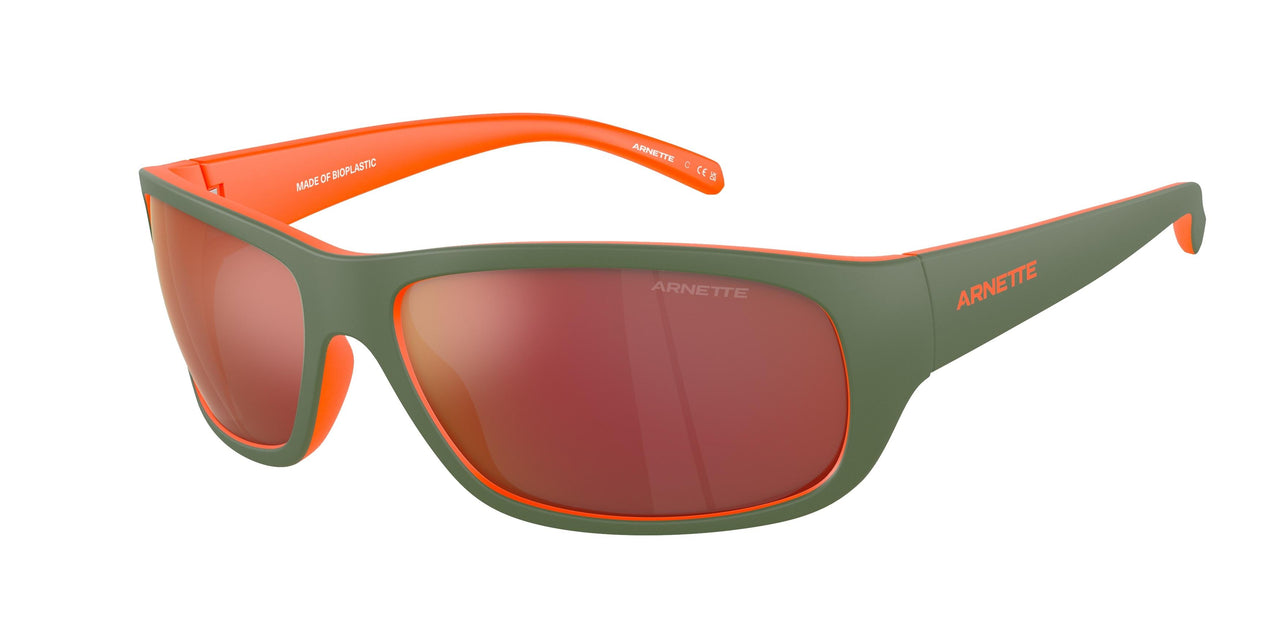 29436Q - Green - Grey Mirror Orange/yellow