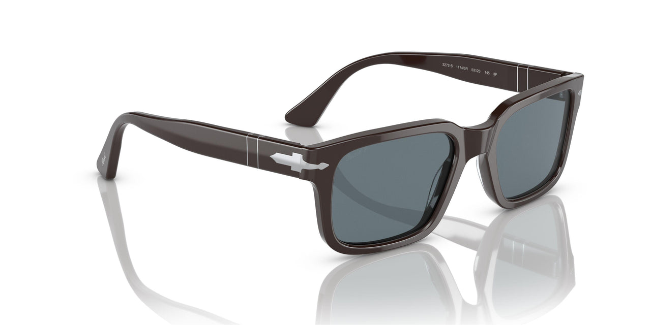 11743R - Brown - Dark Blue Polarized