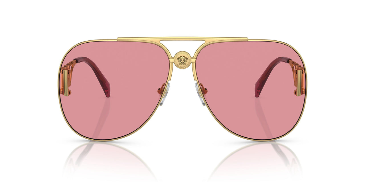 1002A4 - Gold - Pink Mirror Internal Silver