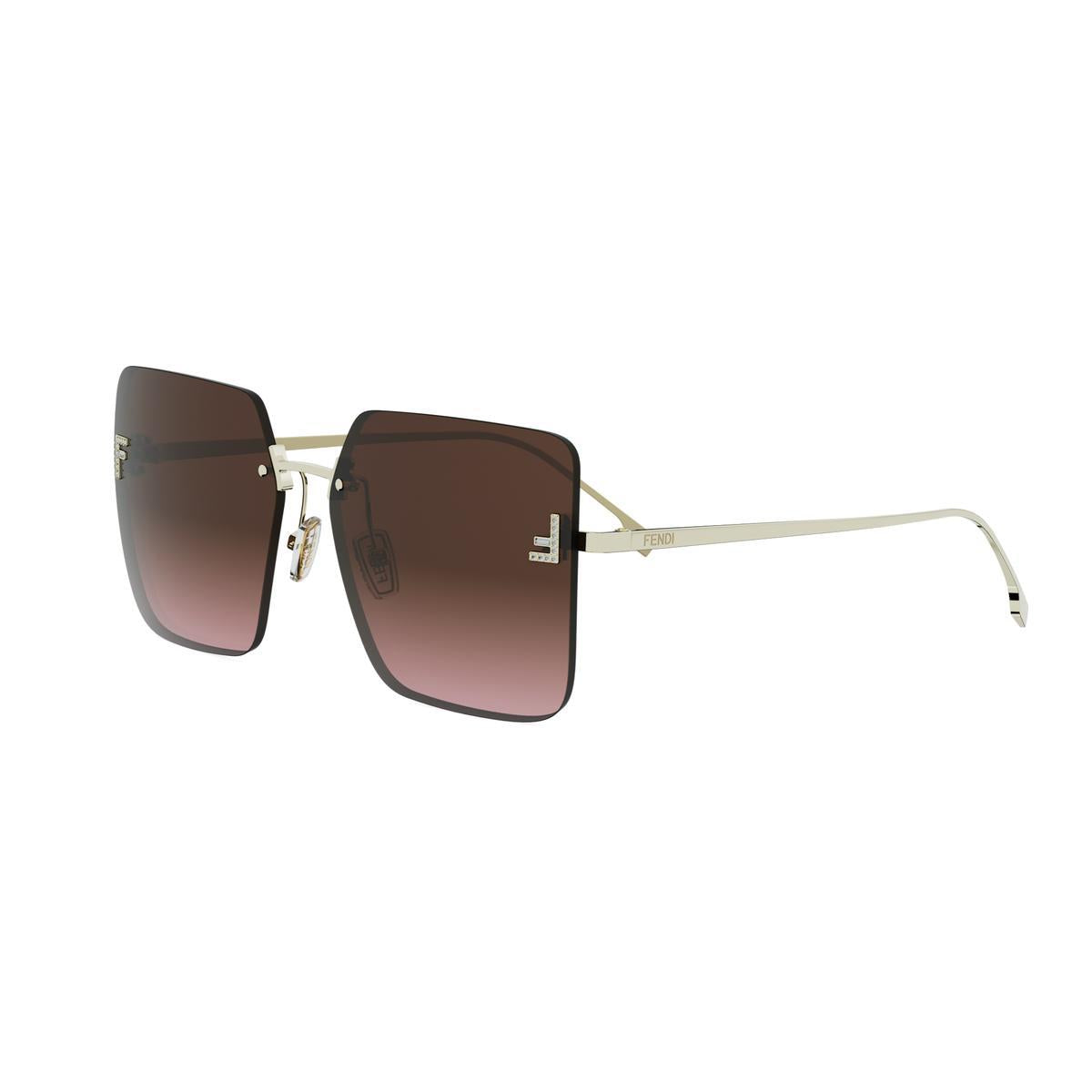 32T - Shiny Clear Gold - Gradient Bordeaux