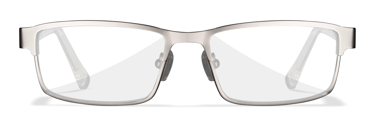 WSFSN05 Matte Silver/Gloss Clear Crystal