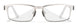 WSFSN05 Matte Silver/Gloss Clear Crystal