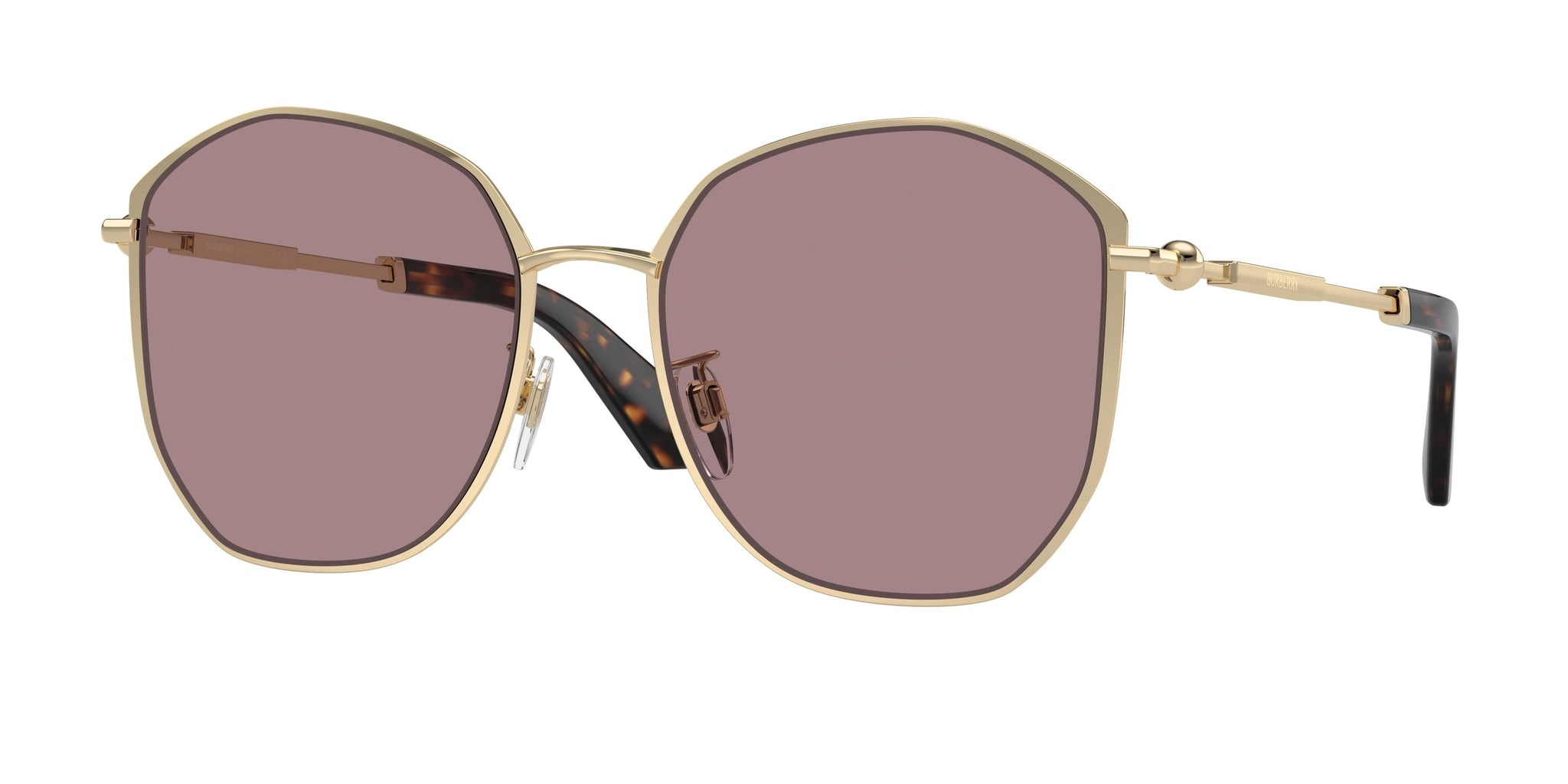 BURBERRY シオメトリックフレムサンクラス BE3153D 10051A Burberry™ BE3153D Irregular Sunglasses | EyeOns.com