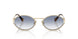 ZVN80O - Gold - Clear Gradient Light Blue