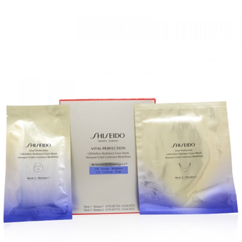 Shiseido Vital Perfection Liftdefine Radiance Face Mask 2x6 Sheets