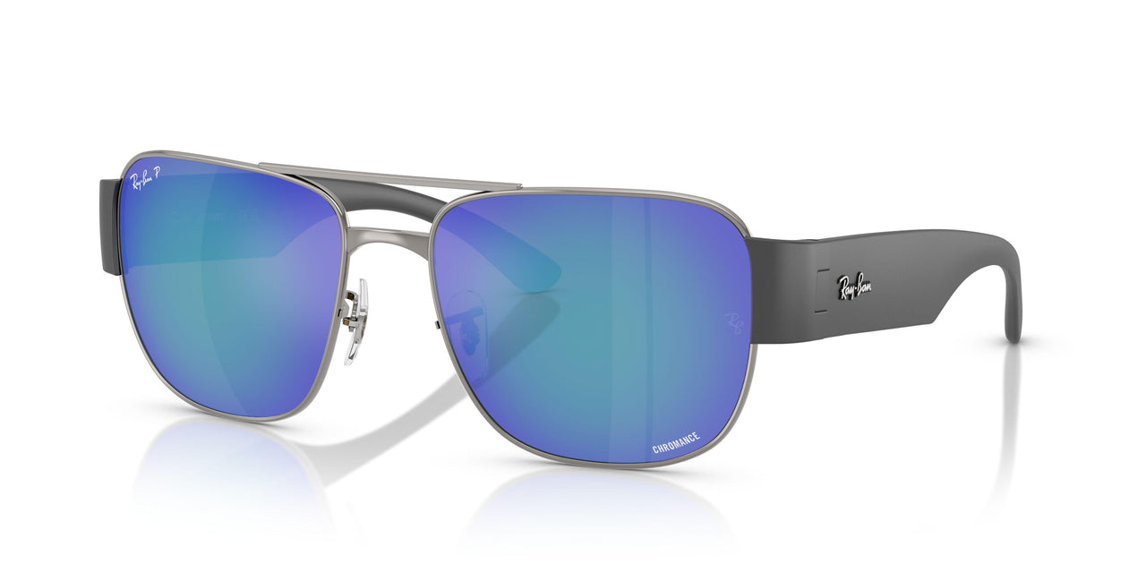 004/4L - Grey - Polar Grey Mirror Blue