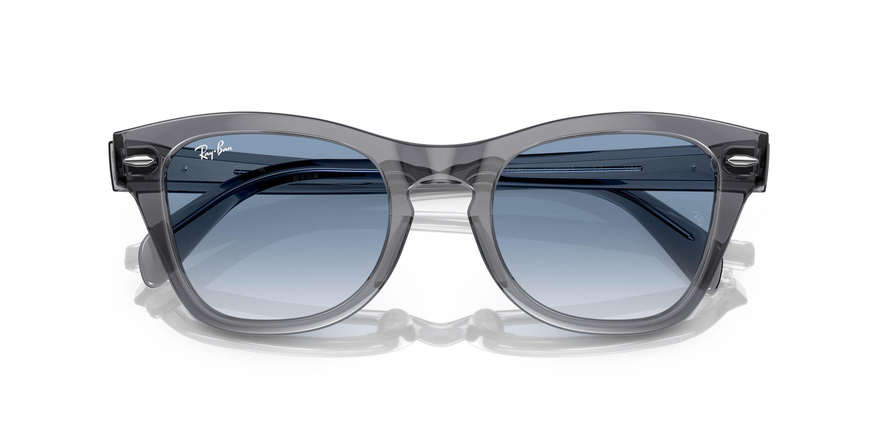 66413F - Grey - Clear Gradient Blue