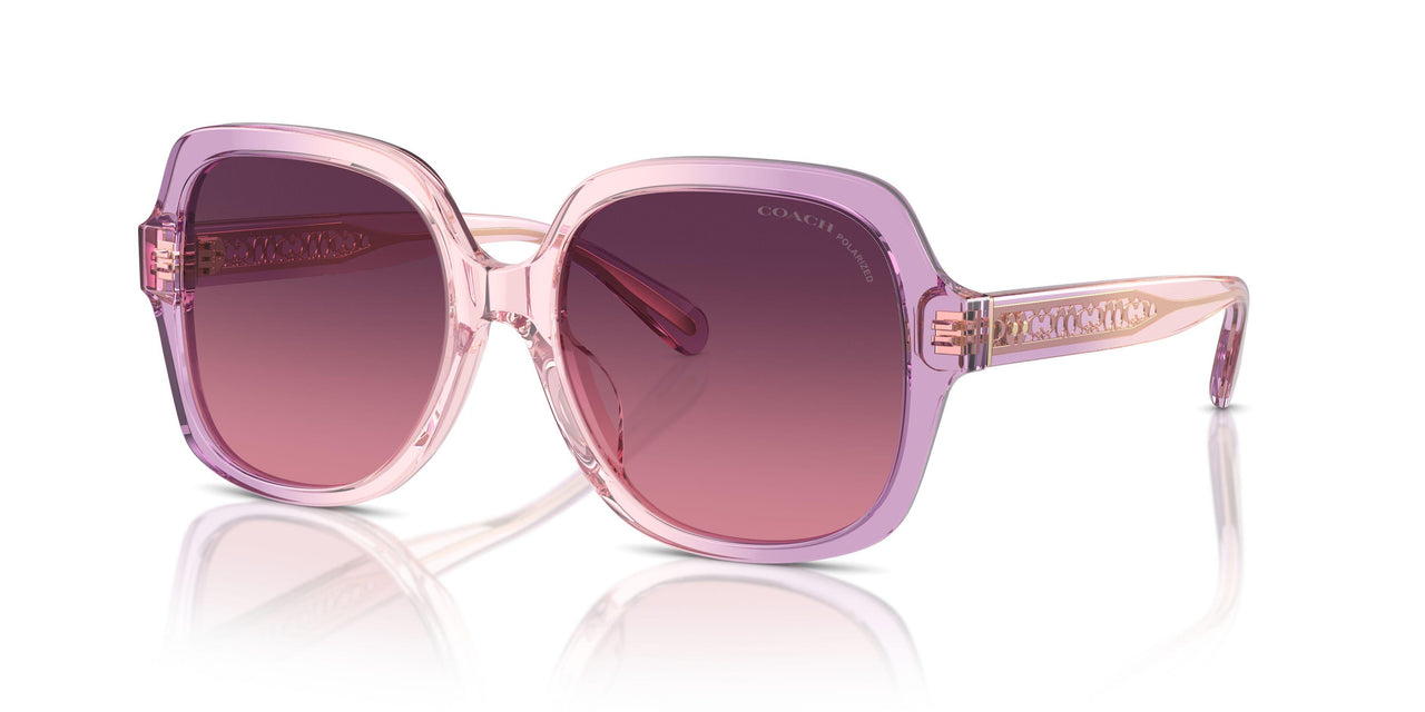 5813F4 - Violet - Burgundy Gradient Polar
