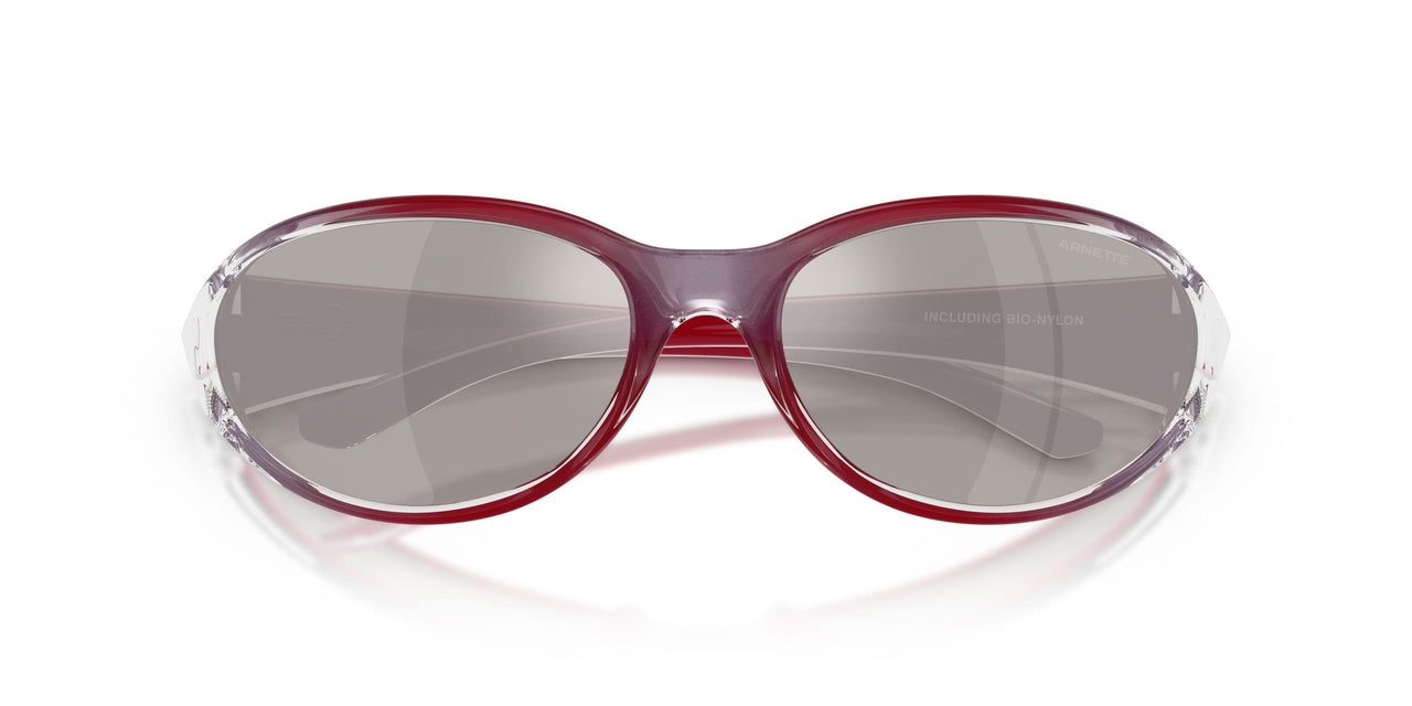 30376G - Red - Light Grey Mirror Silver