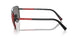 DG008F - Black - Dark Grey Mirror Blue/red