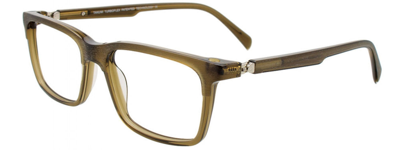 60 - Transparent Khaki Brushed