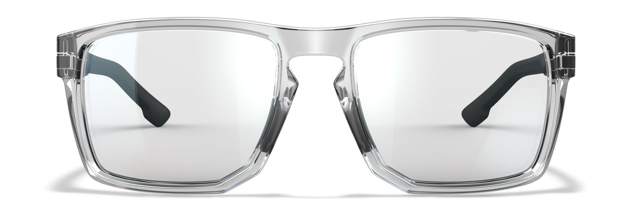 A6OFND30 - Gloss Crystal Clear/black Frame - Clear