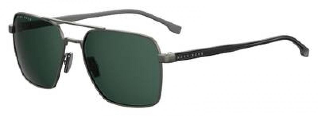 0SVK-QT - Semi Matte Ruthenium Black - Green Lens