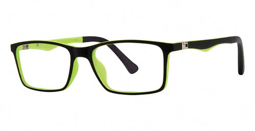 BLCKLMMTT - Black/Lime Matte