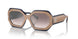 19396I - Navy Beige - Clear Gradient Grey Mirror Silver