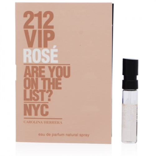 Carolina Herrera 212 VIP Rose Are You On The List? NYC EDP Spray Vial