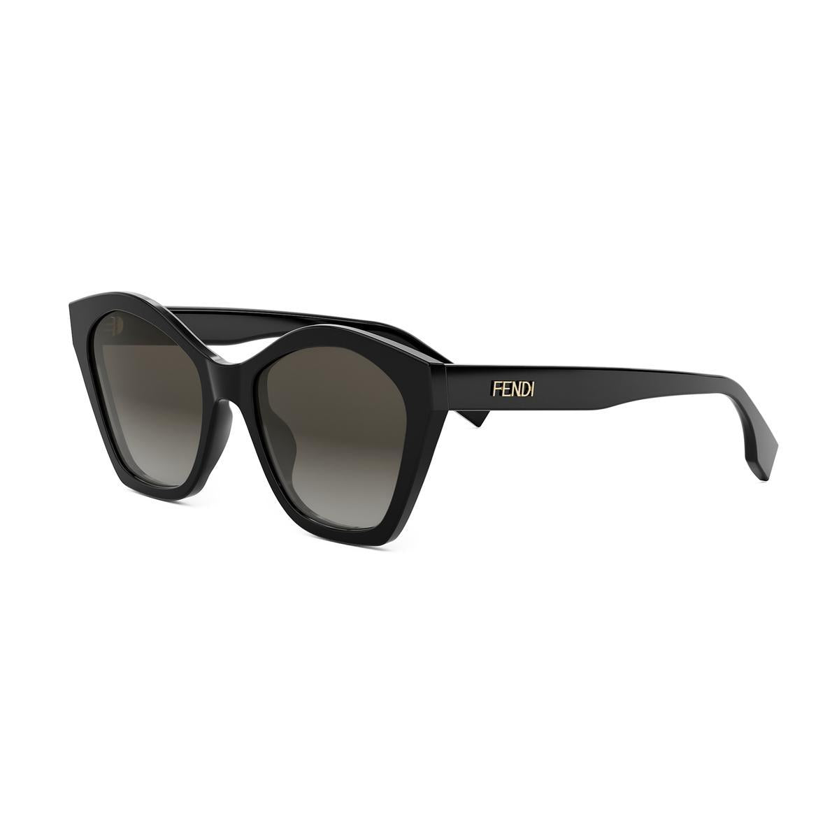 01F - Shiny Black - Gradient Brown