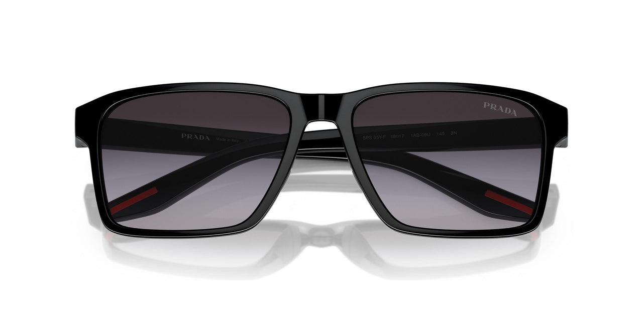 1AB09U - Black - Grey Gradient