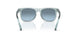 7223U0 - Blue - Blue Gradient Grey Mirror Rose