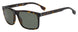0086-QT - Dark Havana - Green Lens