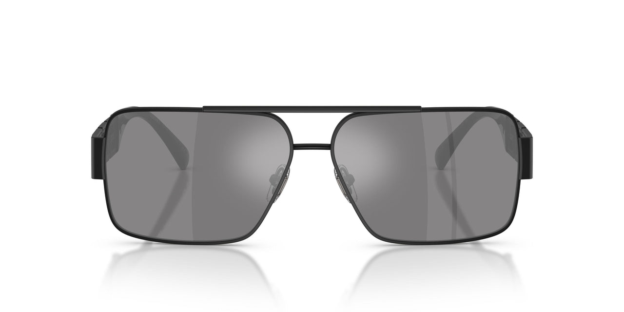 12616G - Black - Dark Grey Mirror Silver