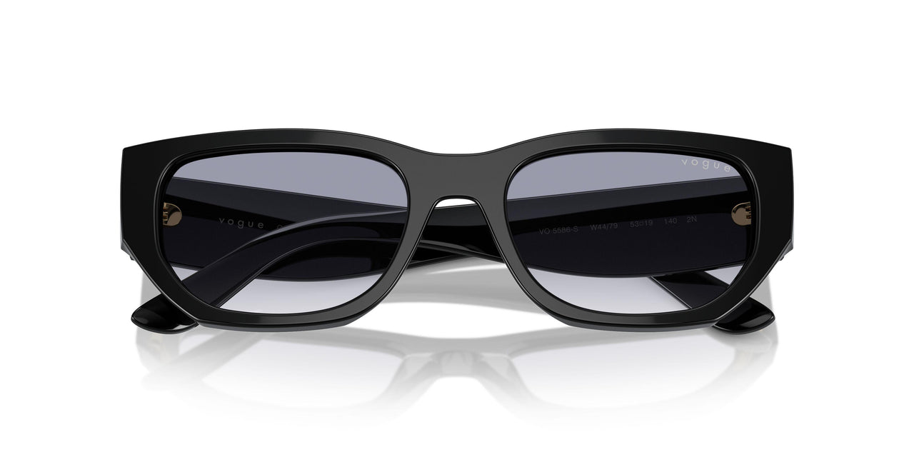 W44/79 - Black - Clear Gradient Blue