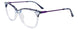 50 - Blue Marbled & Crystal Light Blue/Matt Violet