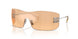 1BC80Y - Silver - Orange Mirror Silver Gradient