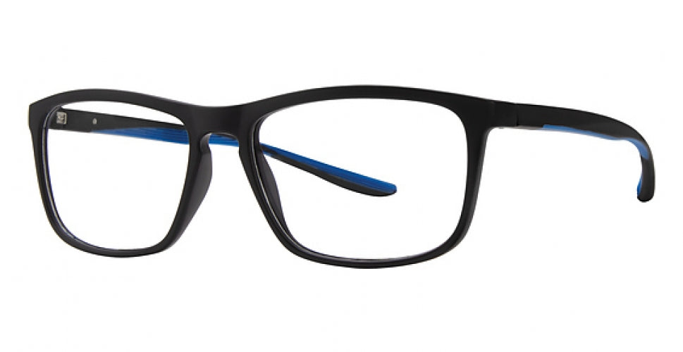 BLCKMTTBL - Black Matte/Blue