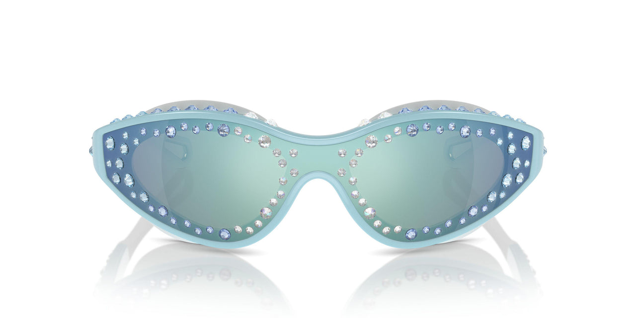 105255 - Blue - Light Green Mirror Blue