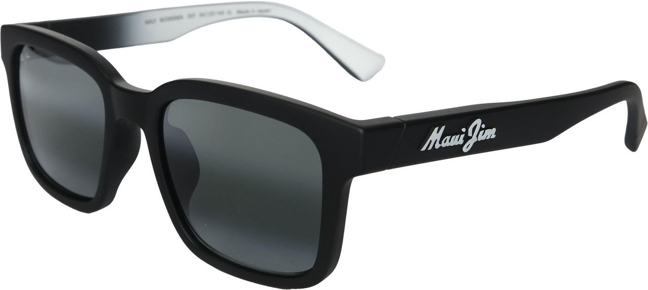 02 - Matte Black With Interior White Gradient Effect - Neutral Grey