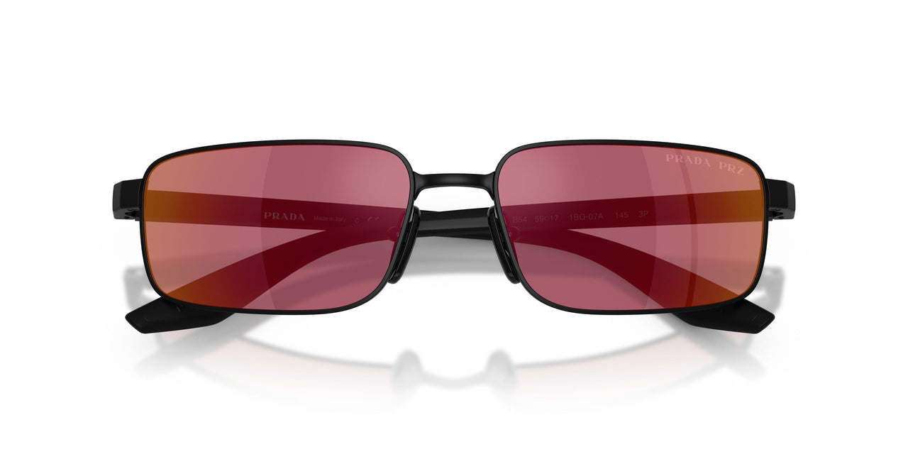 1BO07A - Black - Red Polarized